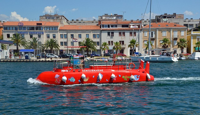 glass bottom boat, u boat, underwater, tourist boat, semi-submarine, tourism, submarine, watch, croatia, zadar, submarine, submarine, zadar, zadar, zadar, zadar, zadar